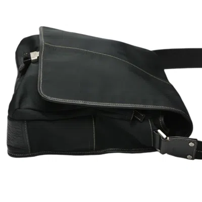 Pre-owned Coach Black Nylon Messenger Bag Shoulder Bag ()