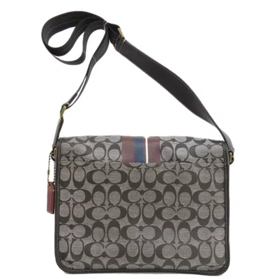 Pre-owned Coach Black Pvc Shoulder Bag ()
