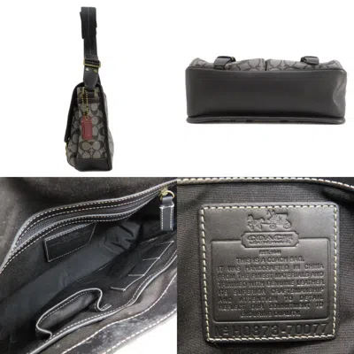 Pre-owned Coach Black Pvc Shoulder Bag ()