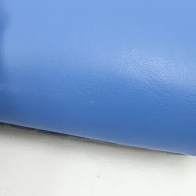 Pre-owned Coach Blue Navy Pvc Leather Shoulder Bag () In Blue, Navy