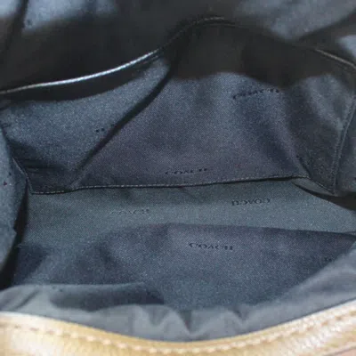 Pre-owned Coach Brown Leather Shoulder Bag ()