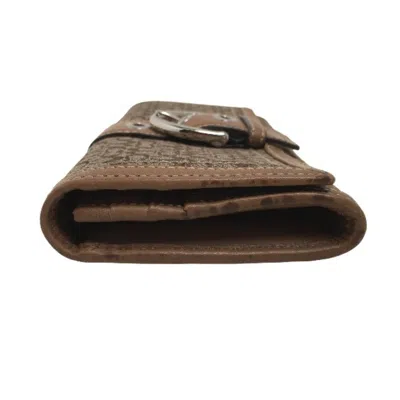 Pre-owned Coach Brown Long Wallet (bi-fold) ()