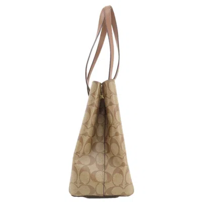 Pre-owned Coach Brown Pvc Tote Bag ()