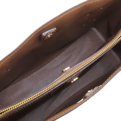 Pre-owned Coach Brown Pvc Tote Bag ()