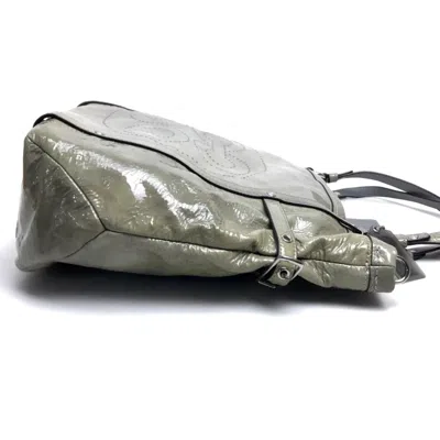 Pre-owned Coach Gray Leather Shoulder Bag ()