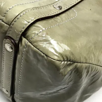 Pre-owned Coach Gray Leather Shoulder Bag ()