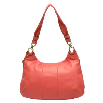 Pre-owned Coach Kristin Pink Leather Shoulder Bag ()