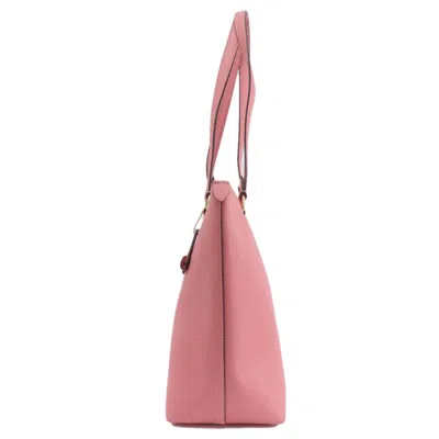 Pre-owned Coach Pink Leather Tote Bag ()