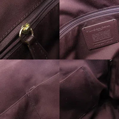 Pre-owned Coach Pink Leather Tote Bag ()