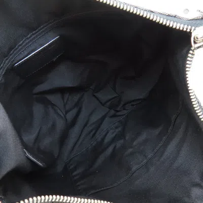 Pre-owned Coach Signature Black Signature Line Shoulder Bag ()