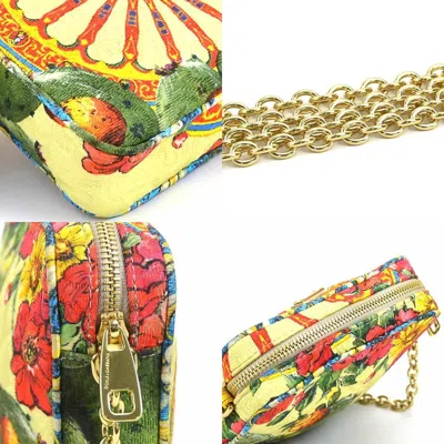Pre-owned Dolce & Gabbana Multi-color Canvas Shoulder Bag ()