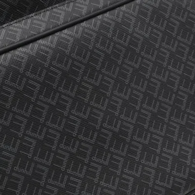 Pre-owned Dunhill Black Coated Canvas Leather Backpack ()
