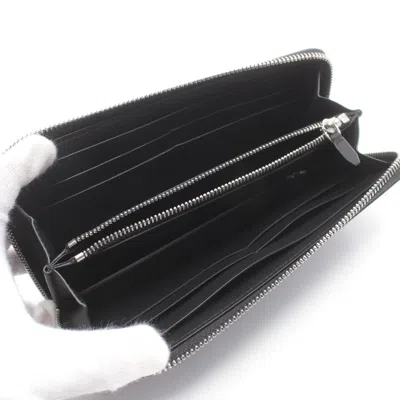 Pre-owned Dunhill Black Leather Coated Canvas Wallet (bi-fold) ()
