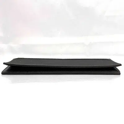 Pre-owned Dunhill Dark Brown Pvc Leather Long Wallet (bi-fold) ()