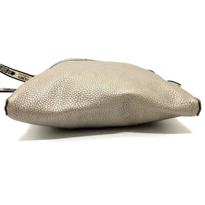 Pre-owned Fendi Beige Leather Shoulder Bag ()
