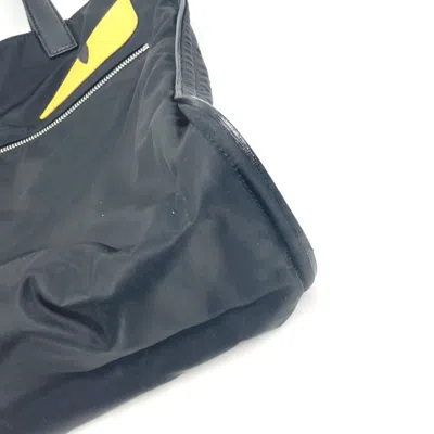 Pre-owned Fendi Black Cloth Tote Bag ()