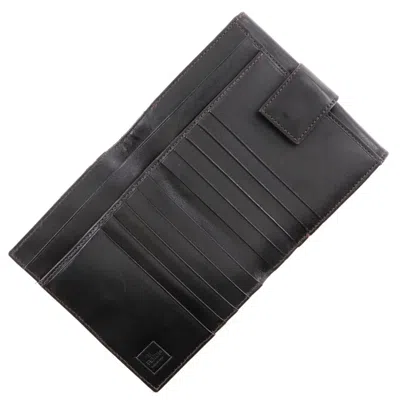 Pre-owned Fendi Brown Canvas Leather Wallet (bi-fold) ()
