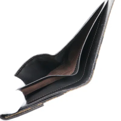 Pre-owned Fendi Brown Canvas Leather Wallet (bi-fold) ()