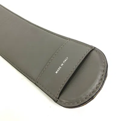 Pre-owned Fendi Brown Cloth Chain/shoulder Wallet ()