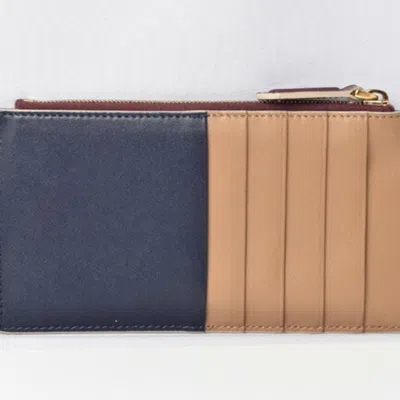 Pre-owned Fendi Brown Leather Coin Purse/coin Case ()