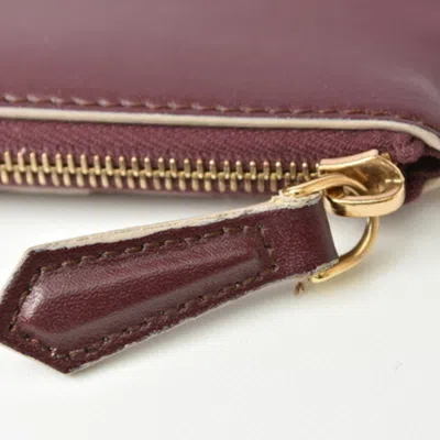 Pre-owned Fendi Brown Leather Coin Purse/coin Case ()