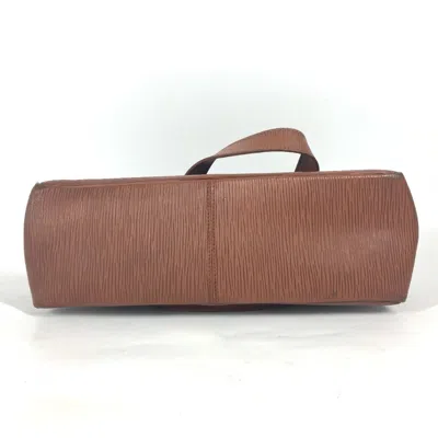 Pre-owned Fendi Brown Leather Handbag Shoulder Bag Tote Bag ()