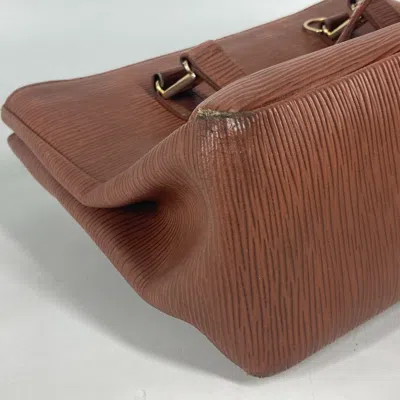 Pre-owned Fendi Brown Leather Handbag Shoulder Bag Tote Bag ()