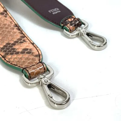 Pre-owned Fendi Brown Other Chain/shoulder Wallet ()