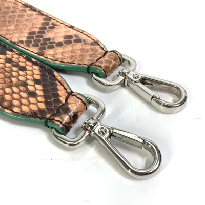 Pre-owned Fendi Brown Other Chain/shoulder Wallet ()