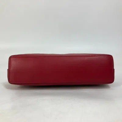 Pre-owned Fendi Red Leather Clutch Bag ()
