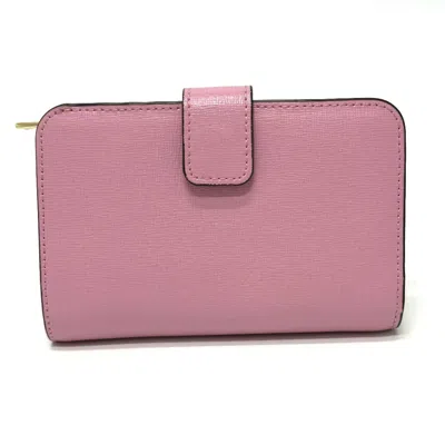 Pre-owned Furla Pink Leather Wallet (bi-fold) ()