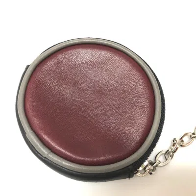 Pre-owned Furla Red Leather Coin Purse/coin Case ()