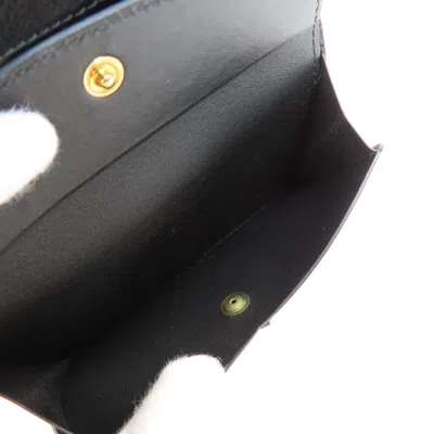 Pre-owned Givenchy Black Leather Wallet (bi-fold) ()