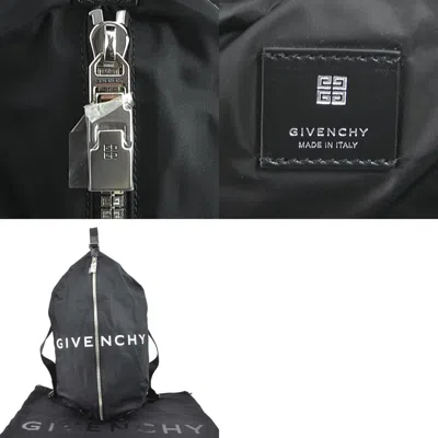 Pre-owned Givenchy Black Nylon Backpack ()