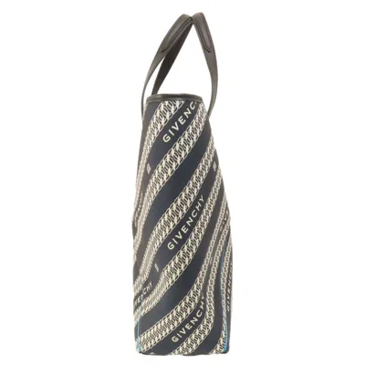 Pre-owned Givenchy Navy Canvas Tote Bag ()