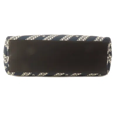 Pre-owned Givenchy Navy Canvas Tote Bag ()