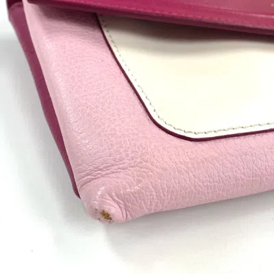 Pre-owned Givenchy Pink Leather Shoulder Bag ()