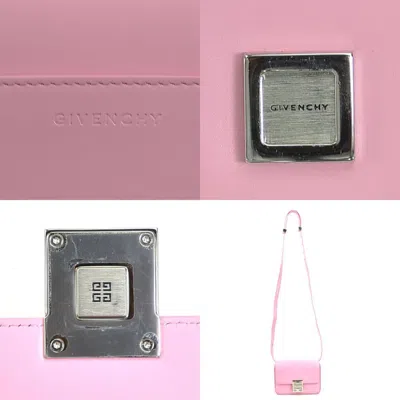 Pre-owned Givenchy Pink Leather Shoulder Bag ()