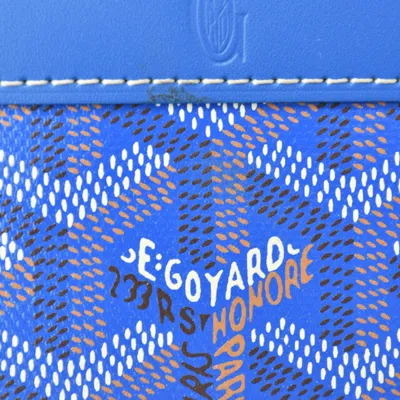 Pre-owned Goyard Blue Hemp Coin Purse/coin Case ()