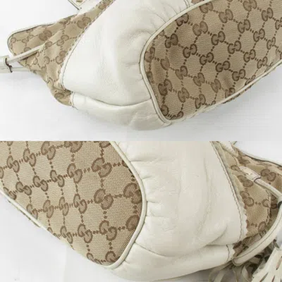 Pre-owned Gucci Beige Gg Canvas Tote Bag ()