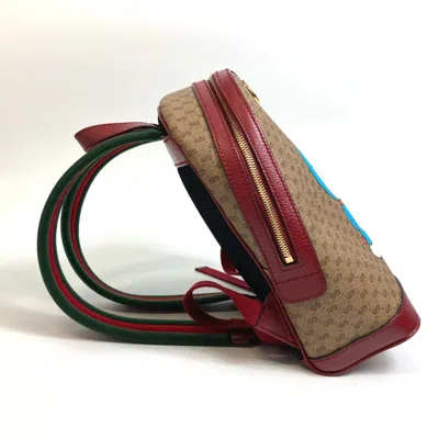 Pre-owned Gucci Beige Other Backpack ()