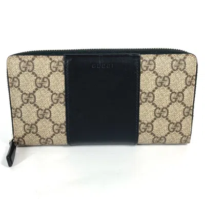 Pre-owned Gucci Beige Other Long Wallet (bi-fold) ()