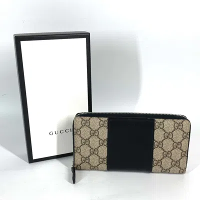 Pre-owned Gucci Beige Other Long Wallet (bi-fold) ()