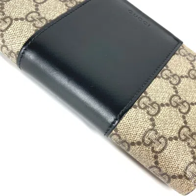 Pre-owned Gucci Beige Other Long Wallet (bi-fold) ()