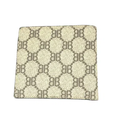 Pre-owned Gucci Beige Other Wallet (bi-fold) ()