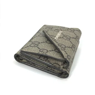 Pre-owned Gucci Beige Other Wallet (tri-fold) ()