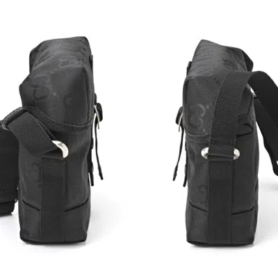 Pre-owned Gucci Black Canvas Shoulder Bag ()