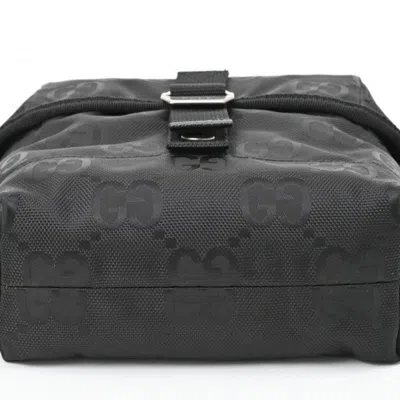 Pre-owned Gucci Black Canvas Shoulder Bag ()