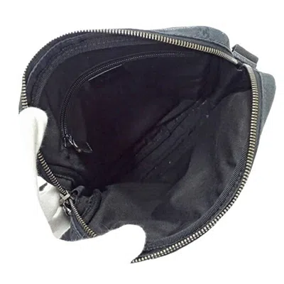 Pre-owned Gucci Black Gg Canvas Shoulder Bag ()