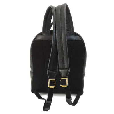Pre-owned Gucci Black Leather Backpack ()